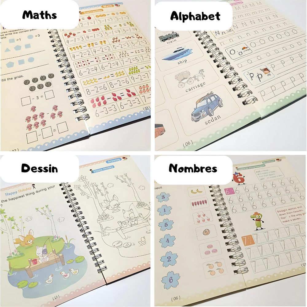 Little Writer™ – Reusable Handwriting Practice Workbook
